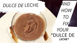 How to Fix Your DULCE DE LECHE Recipe By Zunaira Bashir Butt My kicthen My Passion [upl. by Vizza922]