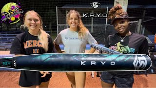 Louisville Slugger Kryo review  Fast Pitch Softball  Hottest bat [upl. by Eile]