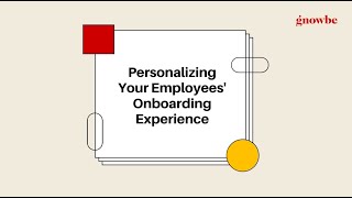 Personalizing Your Employees Onboarding Experience [upl. by Sanoy983]