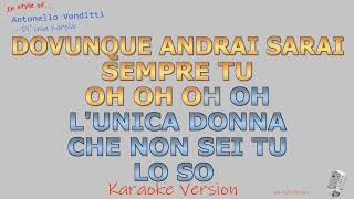 Antonello Venditti  Di una parola  Strumentale e karaoke [upl. by Lleznol]