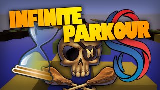 Minecraft  INFINITE PARKOUR  NeverEnding Parkour Map Beat My Score Minecraft Parkour [upl. by Midian504]