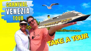 Carnival Venezia Full Cruise Ship Tour  Carnival Cruise Line Ship Review [upl. by Enileuqkcaj898]