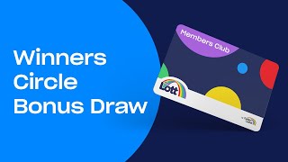 Winners Circle Weekly Bonus Draw 1414  The Lott [upl. by Nilkoorb]