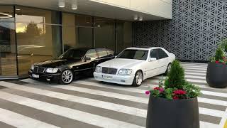 Mercedes W140 Lorinser Black amp White [upl. by Pals326]