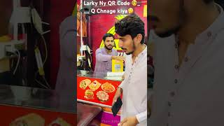 Larky Ny QR Code 🧑💻 Q Chnage kiya🤔part 3 teamrebel viralvideo foryou funny ytshorts [upl. by Ahsinad702]