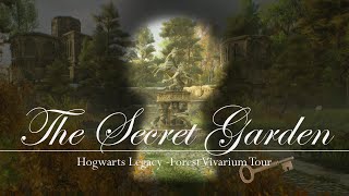 Hogwarts Legacy Forest Vivarium Design  The Secret Garden [upl. by Sudnak612]