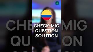 Connecting flight  what should I fill in the CHECK MIG checkmig checkmigerror [upl. by Milzie]