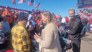 In CWA MOSINEE WI President Donald J Trump Rally Watch more here SmileYouAreOnYouTube [upl. by Yenatirb431]