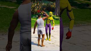 Franklin teaches Bigfoot a lesson  GTA V  shorts 67 [upl. by Ronda]