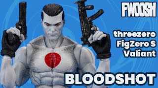 Bloodshot Valiant Comics threezero FigZero S Action Figure Review [upl. by Tiffa902]