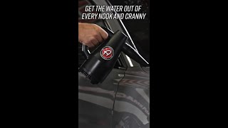 Get the Water Out of Every Nook and Cranny  Adams Polishes Mini Air Cannon [upl. by Acinyt]