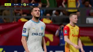 Gameplay  RC Lens  Olympique de Marseille  Ligue 1  20242025 [upl. by Anilosi563]