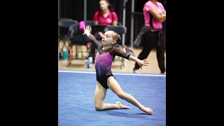 USAG L3 FLOOR State 2023 SCORE 93 2nd [upl. by Benni]