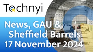 News  German Aid Ukraine  News on Sheffield Barrel Plant  Tochnyi Weekly 17th November pt14 [upl. by Adnoved500]