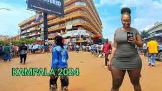 THE KAMPALA CITY STREETS IN 2024 YOU DONT ON TV IN UGANDA [upl. by Nelo774]