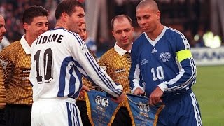 Ronaldo vs Zidane  World All Stars vs Europe All Stars 1997 [upl. by Adda]