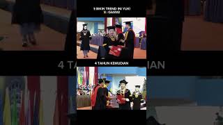 MAHASISWA INI BIKIN TREND BUCIN WISUDA anakkuliah wisuda dosen skripsi mahasiswa reels fyp [upl. by Rehtnug]