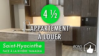 Appartement à louer  Apartment for rent  SaintHyacinthe 4 ½ BonsLocatairescom [upl. by Ariak]