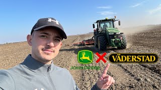 AgroVlog Vaderstad Rapid A600s ❌ John Deere 8370R  semanat grau [upl. by Ydoj149]