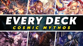 Competitive Deck For EVERY Class in Cosmic Mythos Shadowverse Evolve BP4 [upl. by Mitchiner]