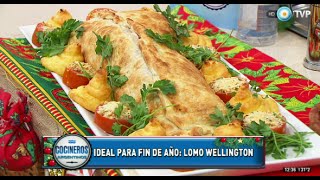 Lomo Wellington con salsa de vino tinto puré duquesa y tomates en persillade [upl. by Niwled89]