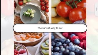 The sunnah😇 way to eat🥗🤤 🧕sasmi🤗 primary2 [upl. by Ramburt768]