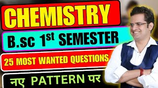 BSc 1st Semester Chemistry Most Important Questionsbedkdianmjprubsc1stsemesterchemistry [upl. by Whittemore]