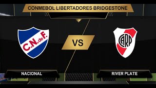 NACIONALURU x RIVER PLATE Volta 8ªde Final LIBERTADORES [upl. by Simonetta]