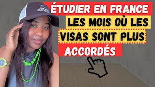 Les mois où les visas sont plus accordés [upl. by Avilla]