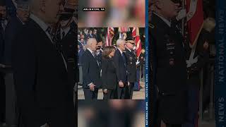 President Joe Biden lays wreath at Tomb of the Unknown Solider [upl. by Inirt]