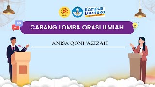 UNY ANISA QONI ORASI ILMIAH [upl. by Wilfrid]