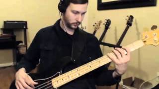 Stealers Wheel  Stuck In The Middle With You  Bass Cover Play Along [upl. by Joan]