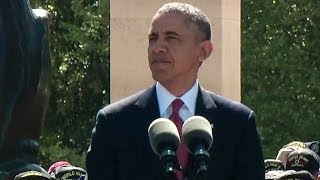 President Obama Commemorates the 70th Anniversary of DDay [upl. by Nicolai]