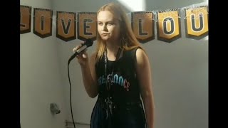 My performance of Alexithymia by NOAHFINNCEat LMAs Live Lounge 🧡 [upl. by Yenittirb]