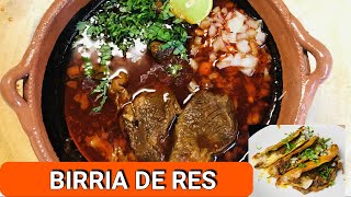 BIRRIA DE RES PARA 6 A 8 PERSONASQUESABIRRIASRAMENBIRRIACOCINA Y MAS CON ARMIDA [upl. by Carpenter]