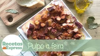 Pulpo a la gallega ¡EN SOLO 15 MINUTOS 🐙🐙🐙  Recetas Express [upl. by Atiuqihc]