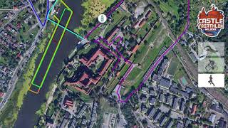 Castle Triathlon Malbork  prezentacja trasy [upl. by Pascasia]