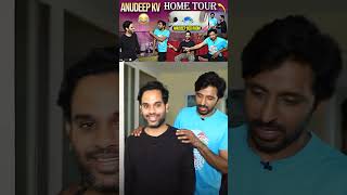 Anudeep KV Home Tour 😂 Priyadarshi Funny Video With Jathi Ratnalu Director  darling [upl. by Calise]