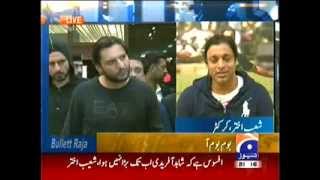 Shahid Afridi vs Shoaib Akhtar  BIG Media FIGHT [upl. by Nahsin]