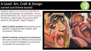 ALevel Art Craft amp Design Explained [upl. by Sheldon574]