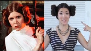 ►Princess Leia Sock Buns for Halloween◄ [upl. by Jeramey870]