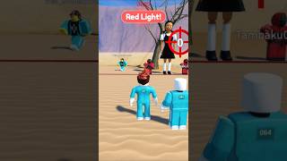 Red light green light squid game gameplay in roblox roblox shorts gaming youtube [upl. by Ahsatal]