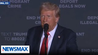 Trump reacts to 60 Minutes editing Kamala Harris responses [upl. by Nonnahc]