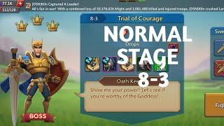 Lords mobile normal stage 83 f2pTrail of Courage normal stage 83 [upl. by Sandra216]