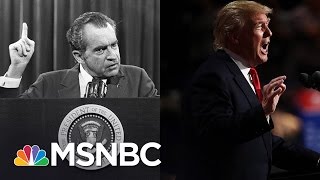 Donald Trumps Threat To James Comey Of Tapes Draws Nixon Comparisons  The 11th Hour  MSNBC [upl. by Ahsile315]