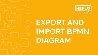 Export and import BPMN diagram [upl. by Clarice]