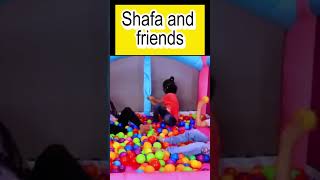 shafa and friends enjoying summer holidays shafa challengeaccepted shorts [upl. by Osman17]