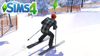 How To Go Skiing  The Sims 4 [upl. by Annez]