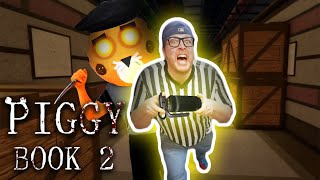 FIRST TIME Playing ROBLOX PIGGY BOOK 2 CHAPTER 3 The REFINERY [upl. by Joacimah]