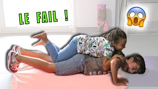 IL VA SE FAIRE MAL  😂  Le FAIL  Family Vlog [upl. by Asirem]